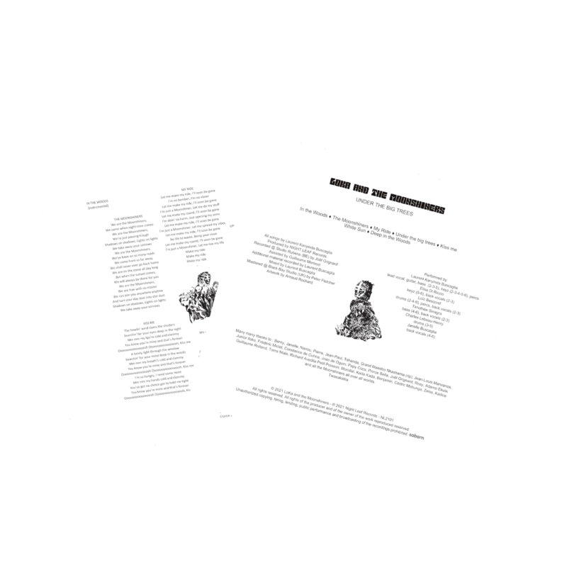 LoKa And The Moonshiners  - Under The Big Trees (lp 12' vinyl) - download code included