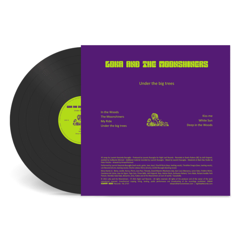 LoKa And The Moonshiners  - Under The Big Trees (lp 12' vinyl) - download code included