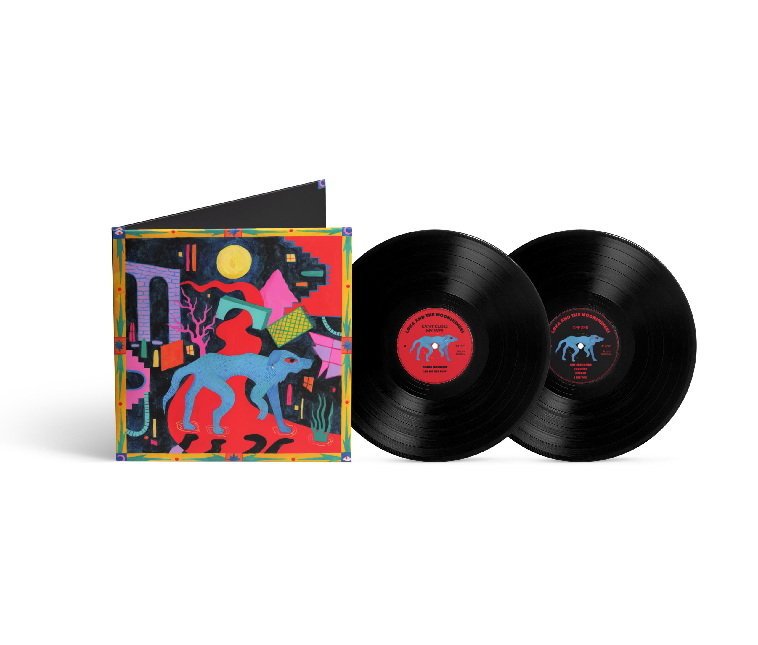 PRE ORDER  LoKa And The Moonshiners - Deeper (2x lp 12' vinyl)